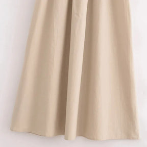Vestido Longo Sem Mangas Alessandra