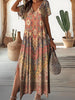 Vestido Longo Estampado Mirelly