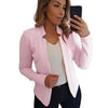 Blazer Feminino Alfaiataria RosaClaro5G HumArraso