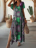Vestido Longo Estampado Mirelly