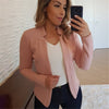 Blazer Feminino Alfaiataria Rosa5G HumArraso