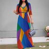 Vestido Longo Estampado Ernestina