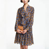 Vestido Midi Estampado Alessia