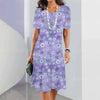 Vestido Midi Estampado Rafaelle