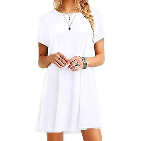 Vestido Curto com Manga Curta Jacinta
