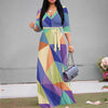Vestido Longo Estampado Ernestina