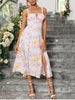 Vestido Midi Estampado Otilia