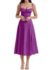 Vestido Bustier Pati - Roxo-XG - HumArraso