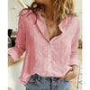 Camisa De Linho Feminina - Abigail - Zarvane -  Rosa / 3G