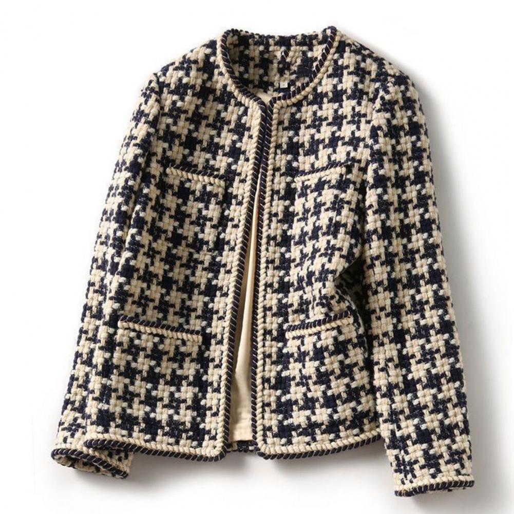Casaco Feminino Vintage Xadrez - Vennanci