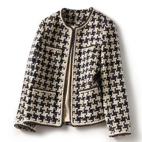 Casaco Feminino Vintage Xadrez - Vennanci