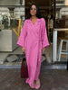 Vestido Longo com Gola Polo Sibila