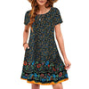 Vestido Midi Estampado Aurélia