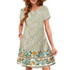 Vestido Midi Estampado Aurélia