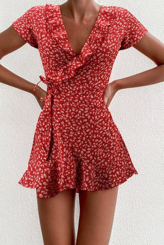 Vestido Feminino Curto Floral - Loja Vennanci